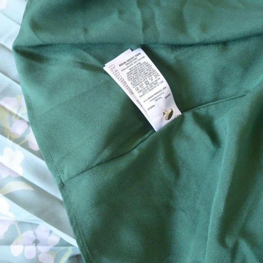 TED BAKER "JHENNI" PLAITED MIDI DRESS, NEW - Picture 7 of 10